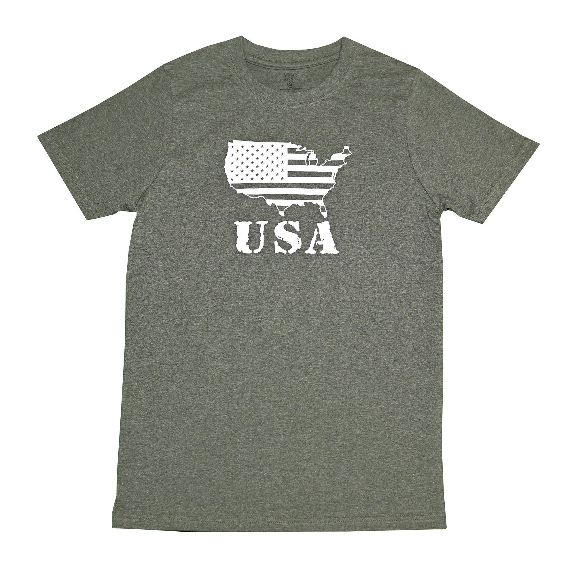 USA T-Shirt, Military Melange, XL