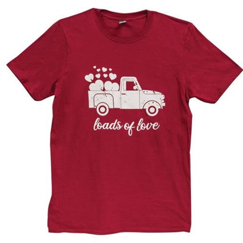 Loads of Love T-Shirt Cardinal Red XL