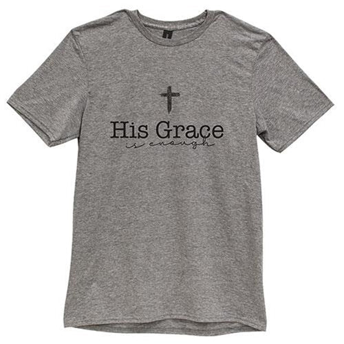 His Grace Is Enough T-Shirt Large