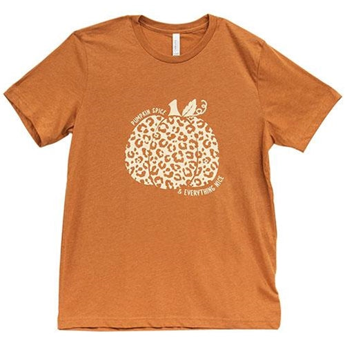 Pumpkin Spice Everything Nice T-Shirt Heather Autumn XXL