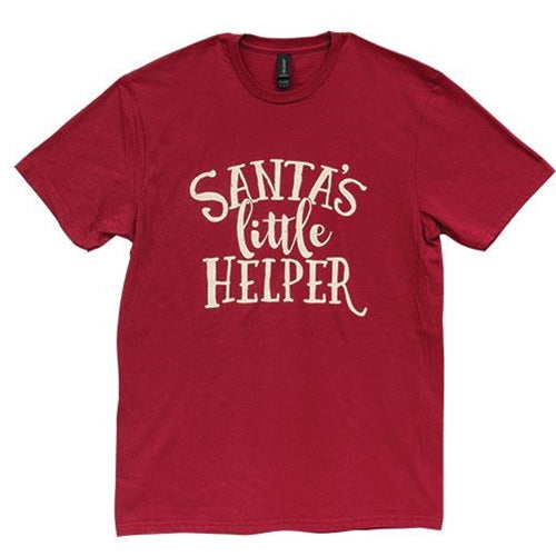 Santa's Little Helper T-Shirt Cardinal Red XL