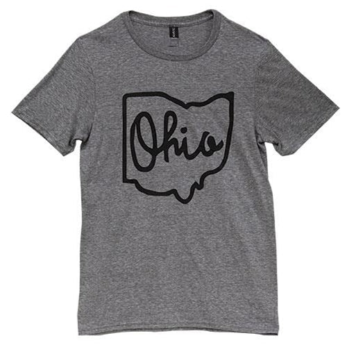 Ohio T-Shirt Heather Graphite Large