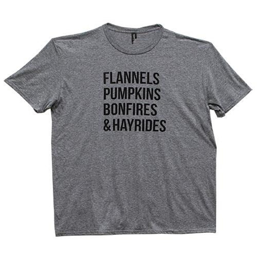 Flannels T-Shirt Heather Graphite XL