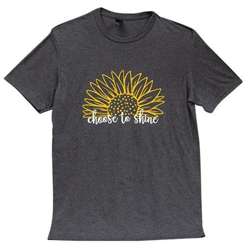 Choose To Shine Sunflower T-Shirt Large