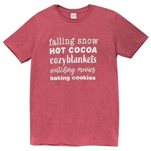 Falling Snow T-Shirt Large