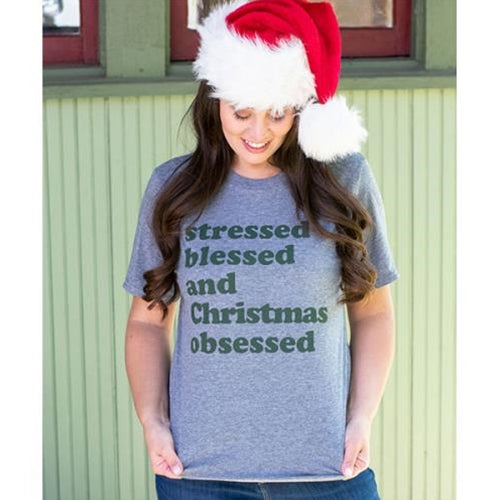 Christmas Obsessed T-Shirt Large