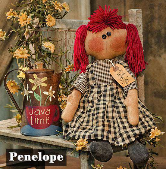 Penelope Doll Country Dolls & Chairs CWI+ 