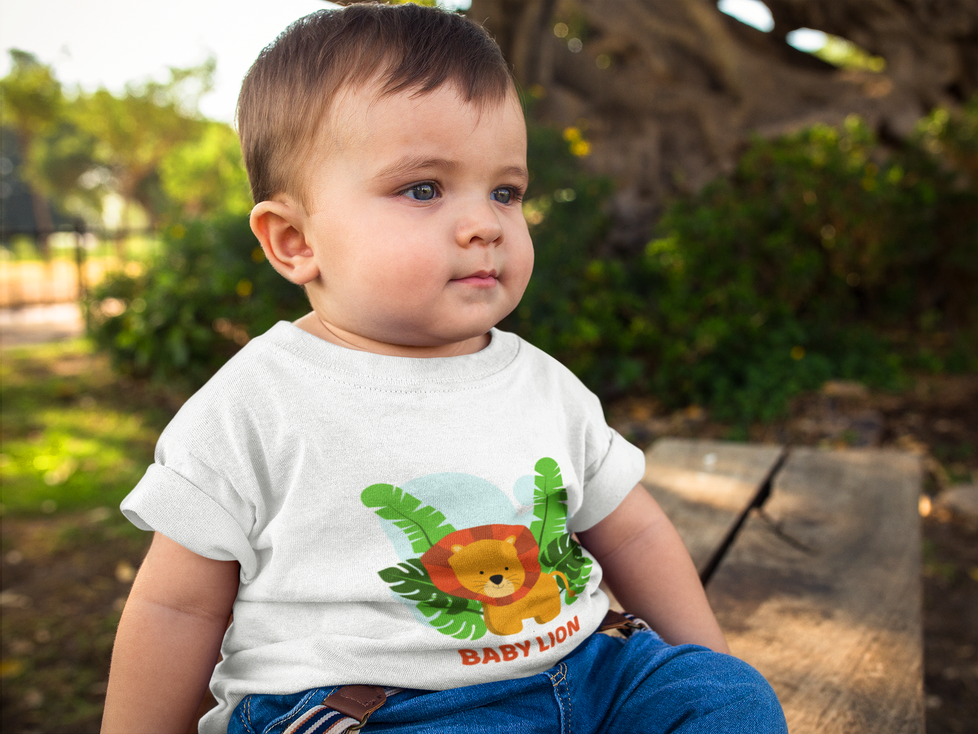 Baby Lion Kid's T-shirt (Toddler Sizes)